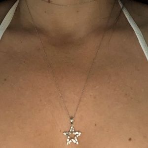 18” necklace with star pendant